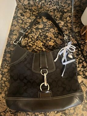Coach Signature Hampton Hobo